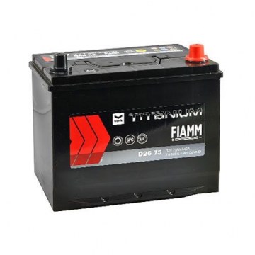 FIAMM TITANIUM BLACK 75AH R 640A